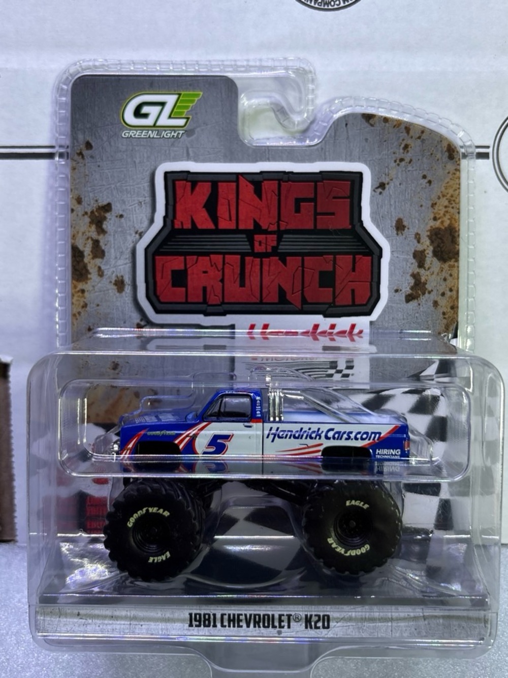 Kings of Crunch 1981 Chevrolet K20 Monster Truck - Blue/White